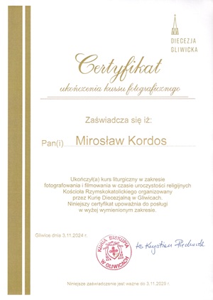 kurs liturgiczny dla fotografów