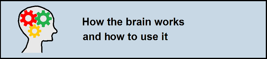 How the brain works and how to use it