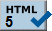 Valid (X)HTML5